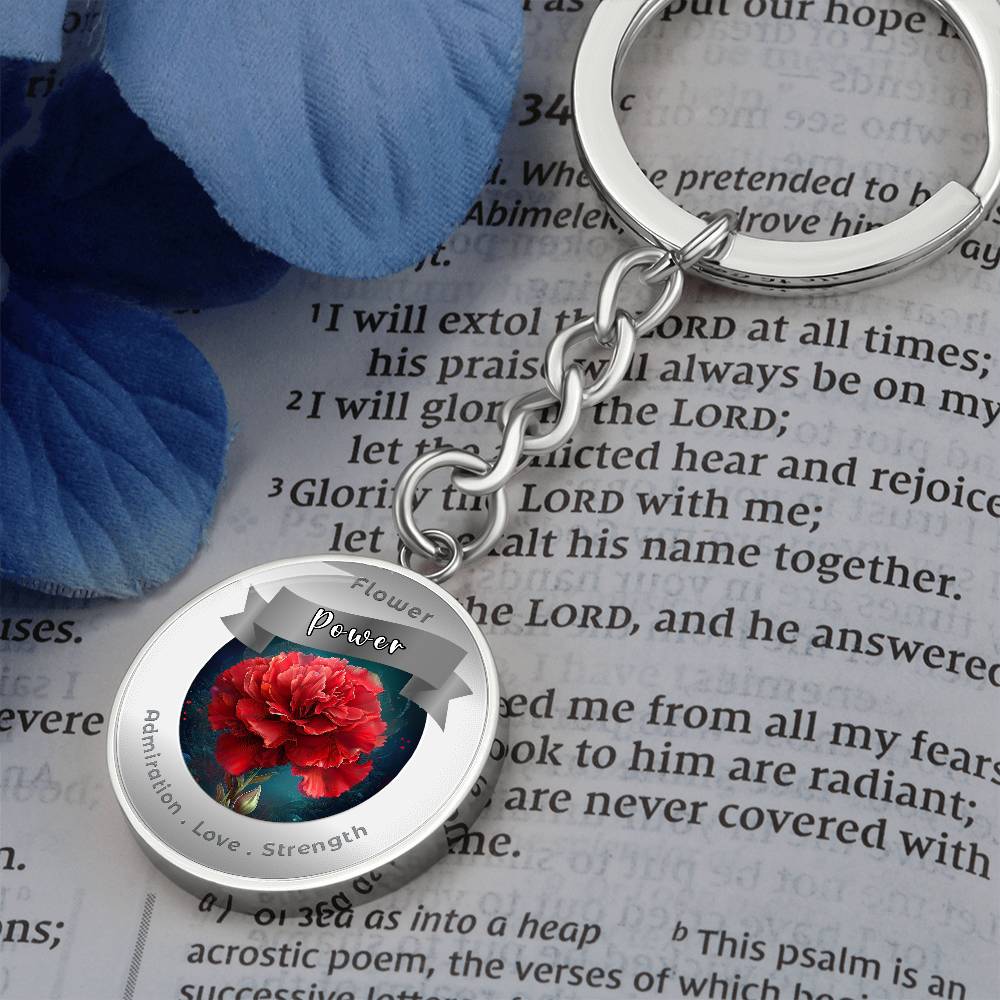 Carnation - Affirmation Pendant - More Than CharmsMore Than Charms