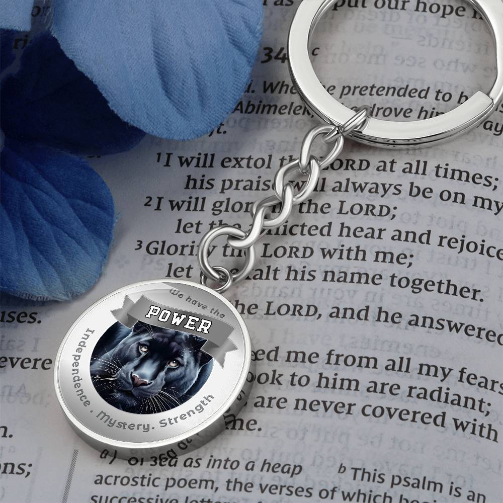Panther - Power Animal Affirmation Keychain - More Than CharmsMore Than Charms