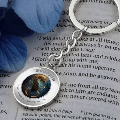 Scorpio - Affirmation Keychain - More Than CharmsMore Than Charms