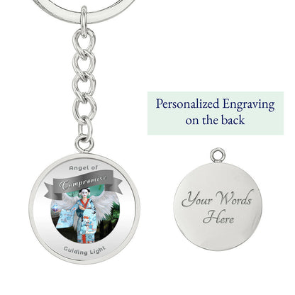 Compromise - Guardian Angel Affirmation Keychain - More Than CharmsMore Than Charms