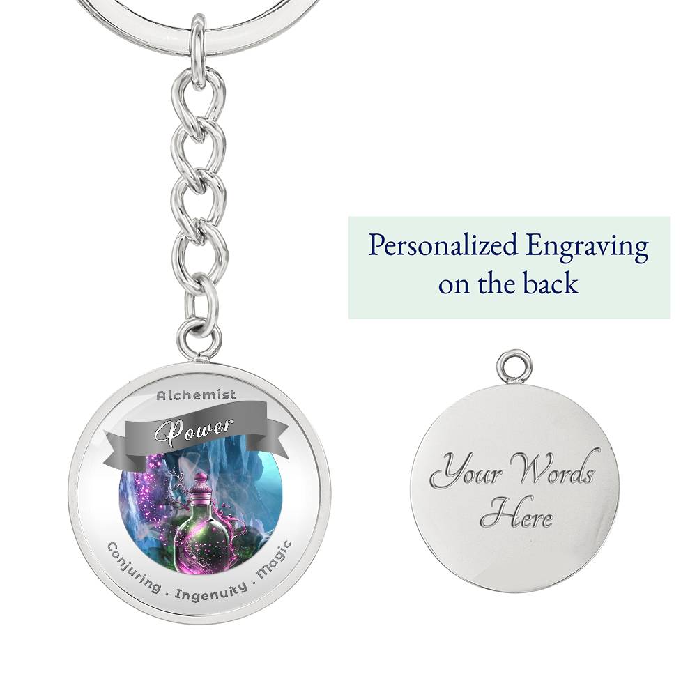 Alchemist 2 - RPG Fantasy Affirmation Keychain - More Than CharmsMore Than Charms