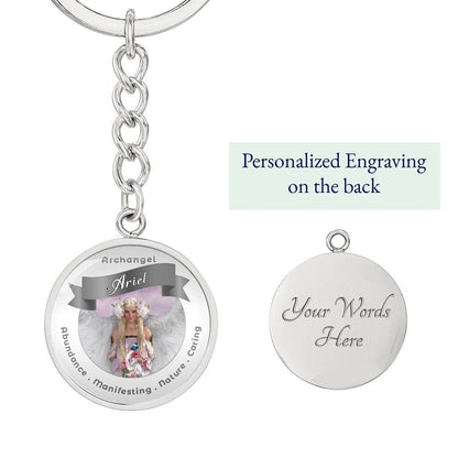 Archangel Ariel- Affirmation Keychain - More Than CharmsMore Than Charms