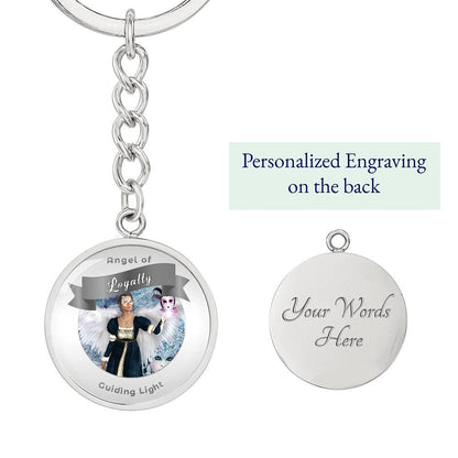 Loyalty - Guardian Angel Affirmation Keychain - More Than CharmsMore Than Charms