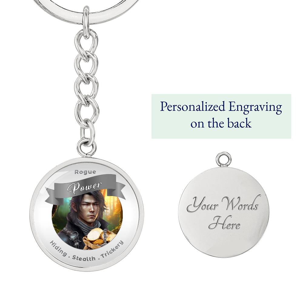 Rogue Alchemist - RPG Fantasy Affirmation Keychain - More Than CharmsMore Than Charms