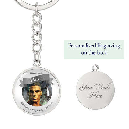 Warlock - RPG Fantasy Affirmation Keychain - More Than CharmsMore Than Charms