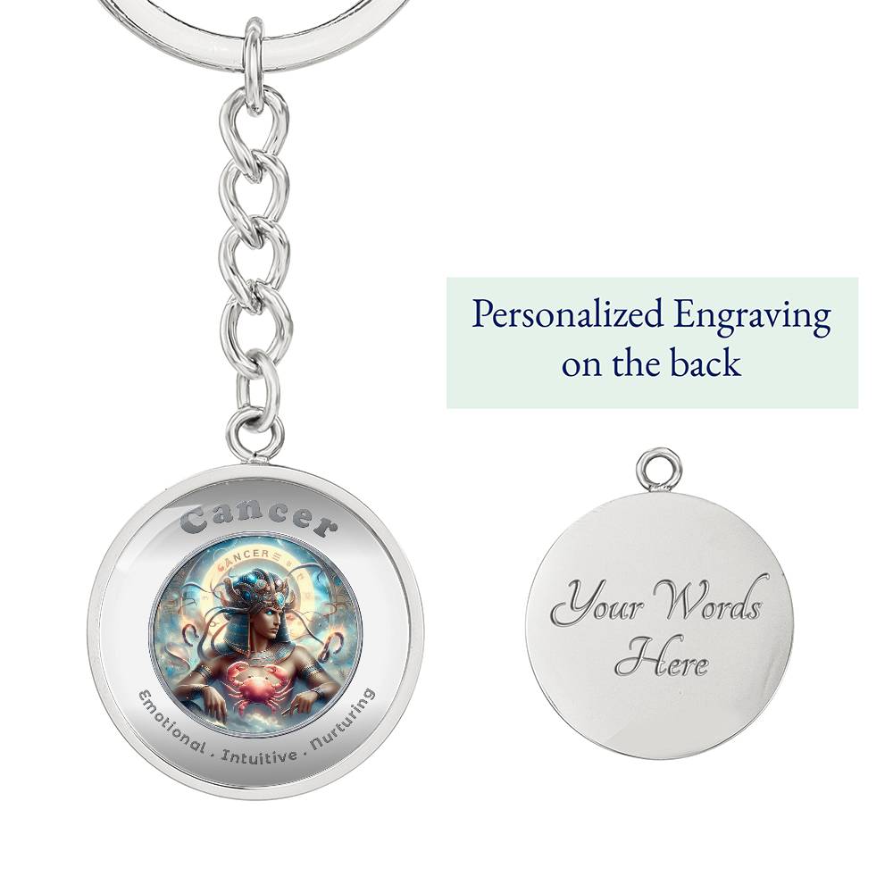 Cancer - Affirmation Keychain - More Than CharmsMore Than Charms