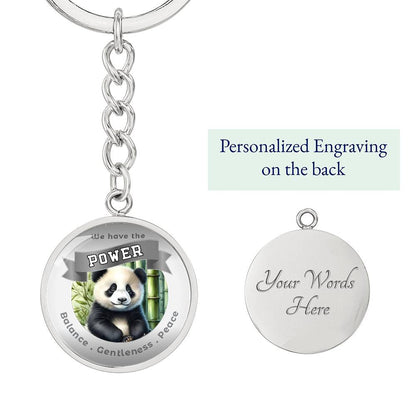 Panda - Power Animal Affirmation Keychain - More Than CharmsMore Than Charms