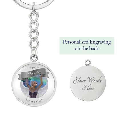 Miracles - Guardian Angel Affirmation Keychain - More Than CharmsMore Than Charms