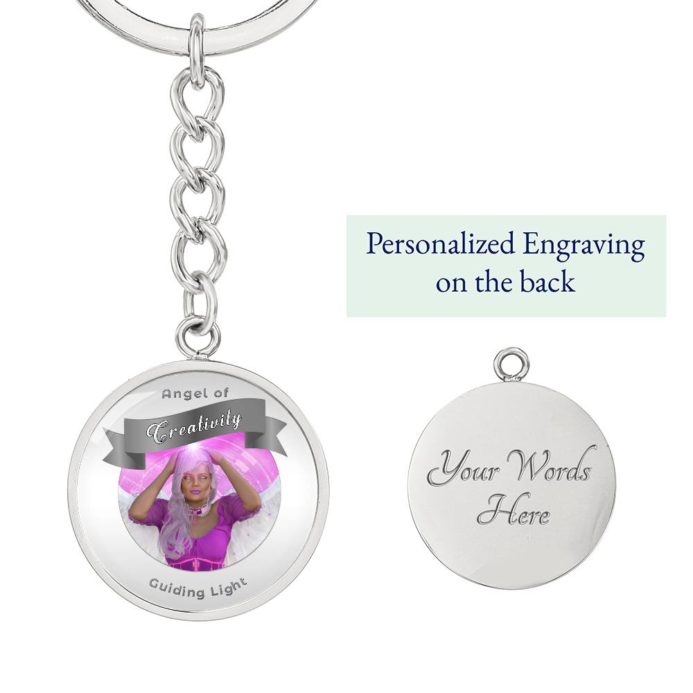 Creativity - Guardian Angel Affirmation Keychain - More Than CharmsMore Than Charms