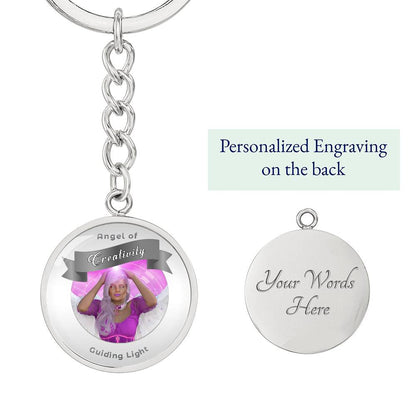 Creativity - Guardian Angel Affirmation Keychain - More Than CharmsMore Than Charms