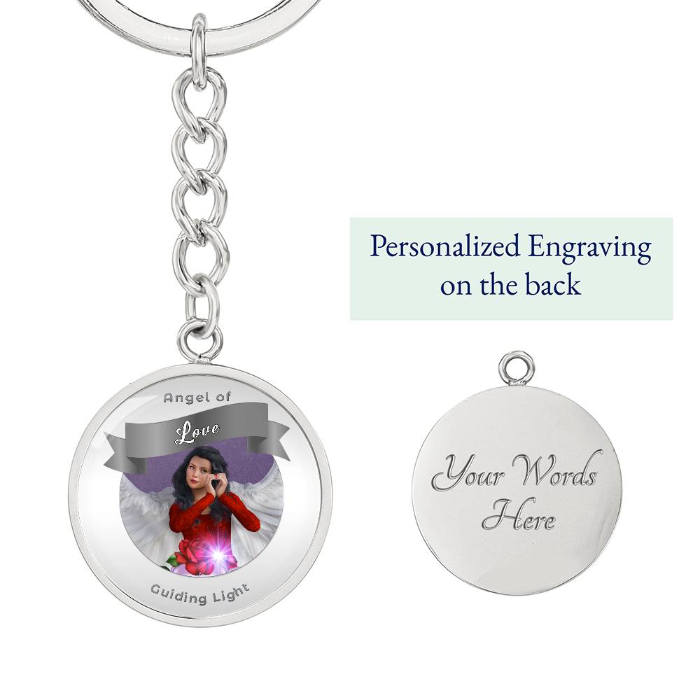 Love - Guardian Angel Affirmation Keychain - More Than CharmsMore Than Charms