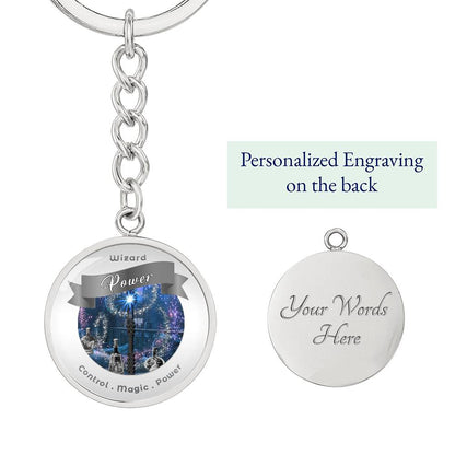 Wizard - RPG Fantasy Affirmation Keychain - More Than CharmsMore Than Charms