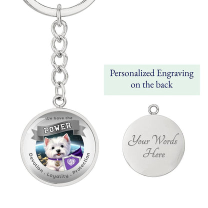 West Highland Terrier - Dog Power Animal Affirmation Necklace - More Than CharmsMore Than Charms
