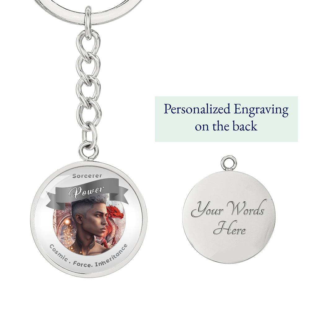 Sorcerer - RPG Fantasy Affirmation Keychain - More Than CharmsMore Than Charms