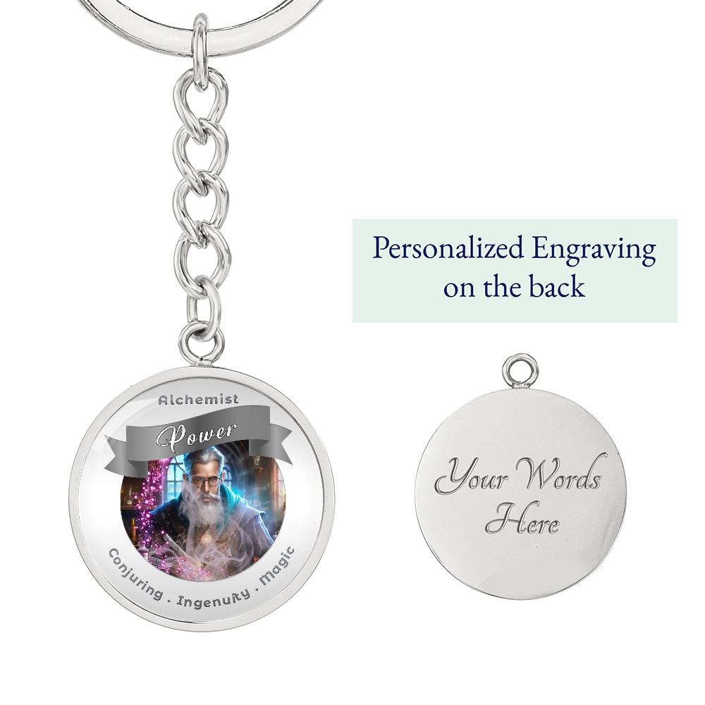 Alchemist - RPG Fantasy Affirmation Keychain - More Than CharmsMore Than Charms