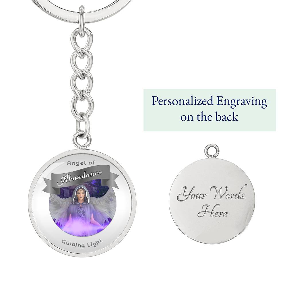 Acceptance - Guardian Angel Affirmation Keychain - More Than CharmsMore Than Charms
