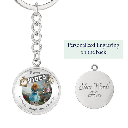 Power Vibes Affirmation Keychain - Wonderland Dreamer