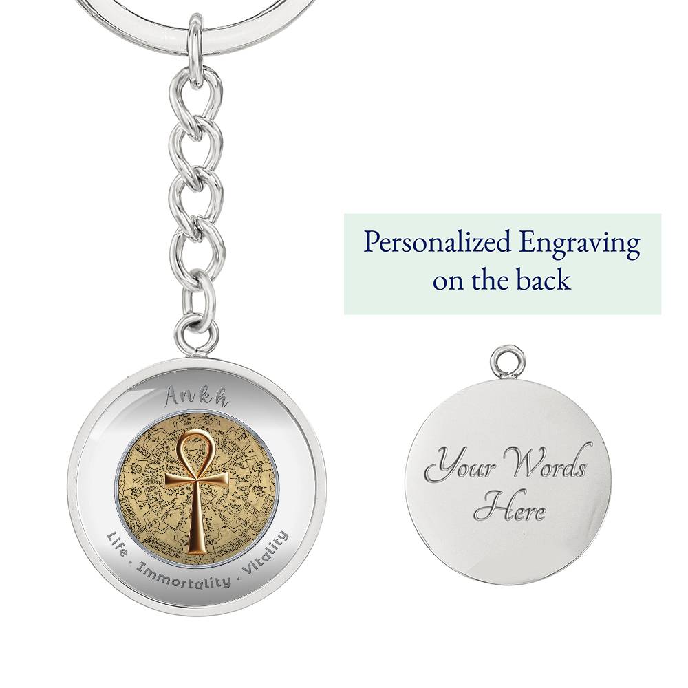 Ankh - Affirmation Keychain - More Than CharmsMore Than Charms