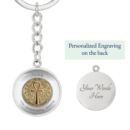 Ankh - Affirmation Keychain - More Than CharmsMore Than Charms