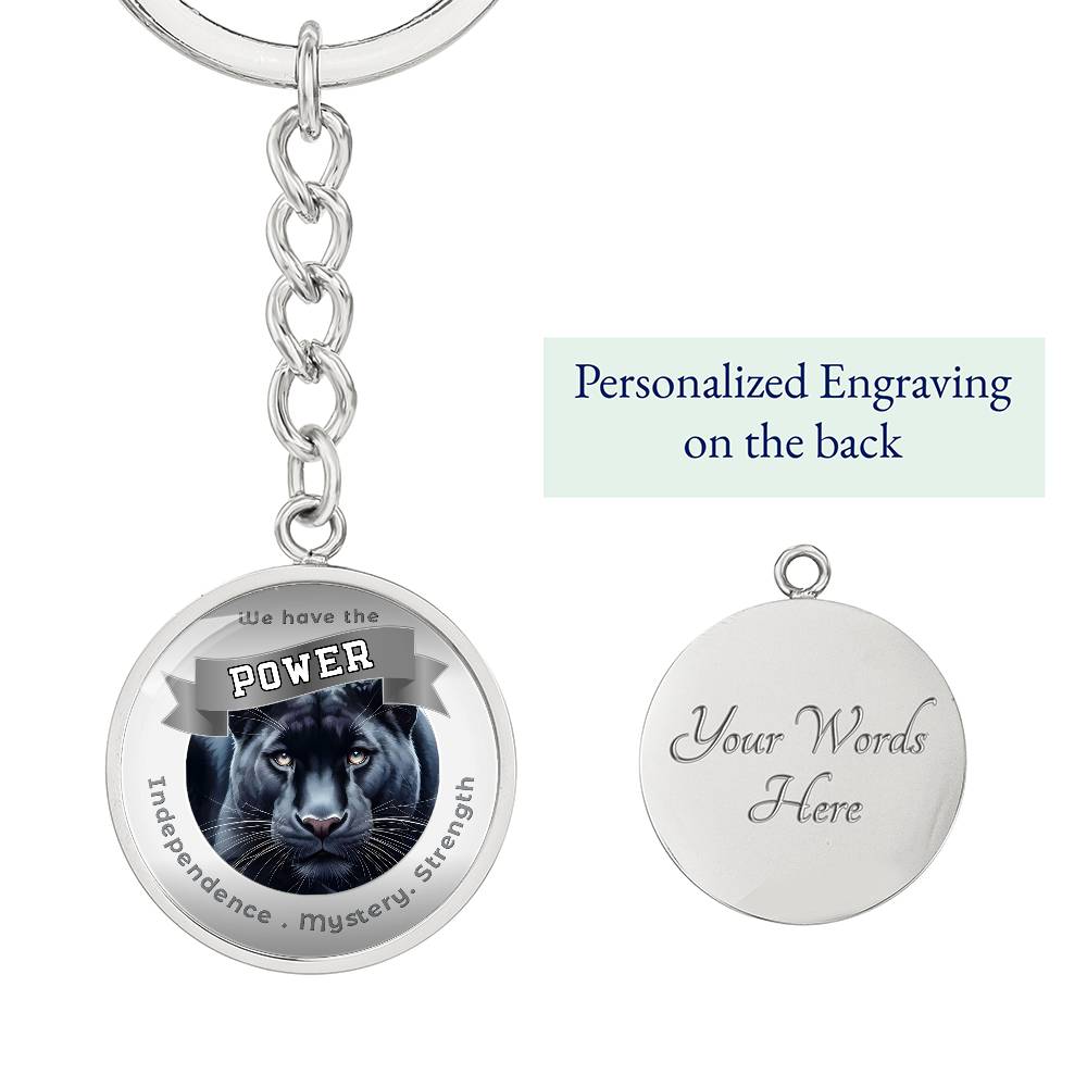 Panther - Power Animal Affirmation Keychain - More Than CharmsMore Than Charms