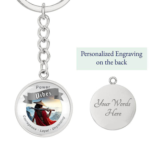 Power Vibes Affirmation Keychain - Blade Warrior