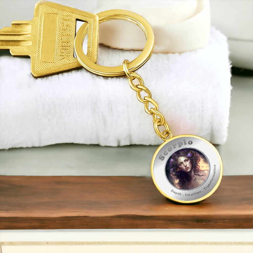 Scorpio - Affirmation Keychain - More Than CharmsMore Than Charms