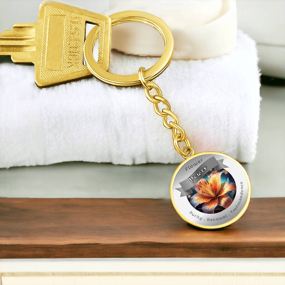 Lily - Affirmation Keychain - More Than CharmsMore Than Charms