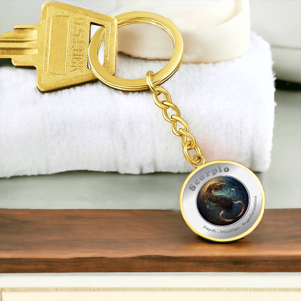 Scorpio - Affirmation Keychain - More Than CharmsMore Than Charms