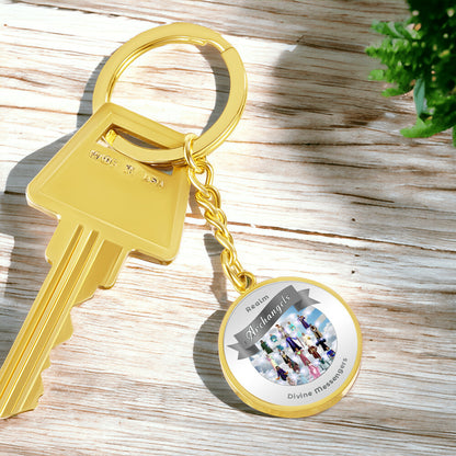 Archangels - Angelic Realm Affirmation Keychain For Divine Messengers - More Than CharmsMore Than Charms
