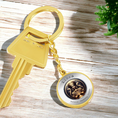 Libra - Affirmation Keychain - More Than CharmsMore Than Charms