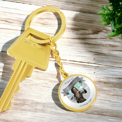 Protection - Guardian Angel Affirmation Keychain - More Than CharmsMore Than Charms