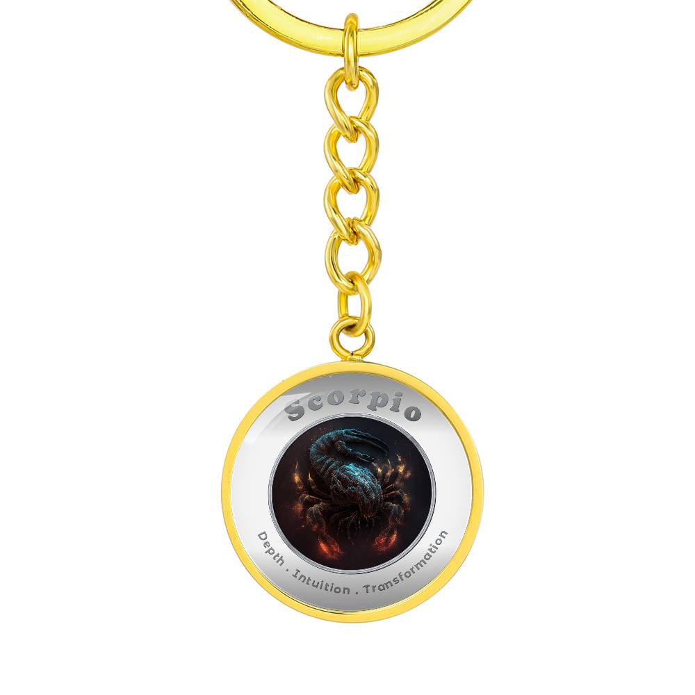 Scorpio - Affirmation Keychain - More Than CharmsMore Than Charms