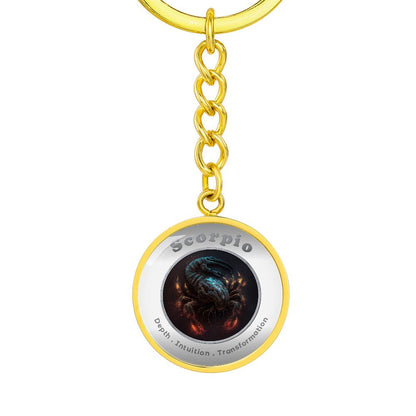 Scorpio - Affirmation Keychain - More Than CharmsMore Than Charms