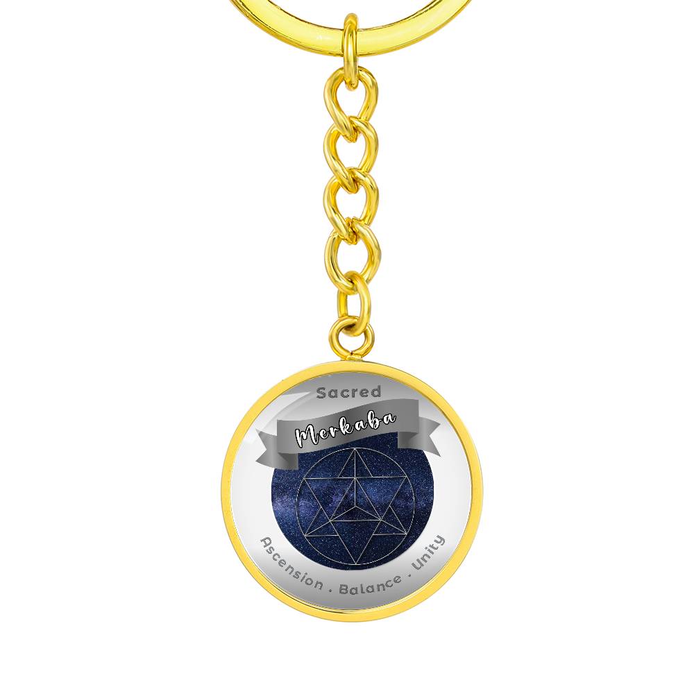 Merkaba - Affirmation Keychain - More Than CharmsMore Than Charms