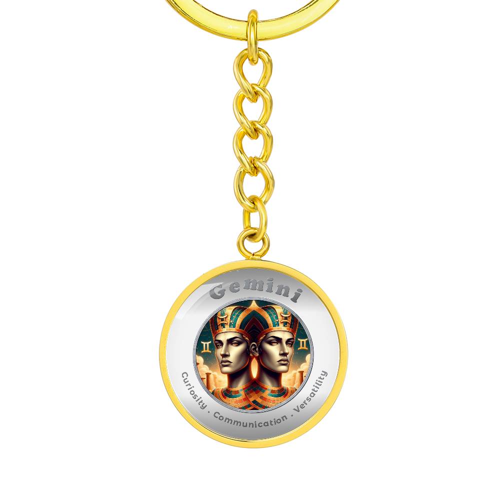 Gemini - Affirmation Keychain - More Than CharmsMore Than Charms