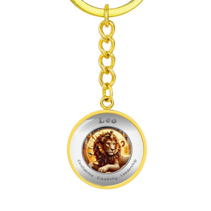 Leo - Affirmation Keychain - More Than CharmsMore Than Charms