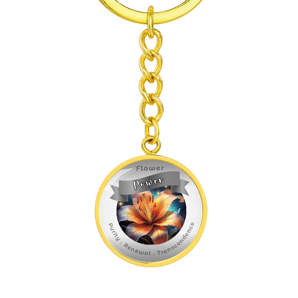 Lily - Affirmation Keychain - More Than CharmsMore Than Charms