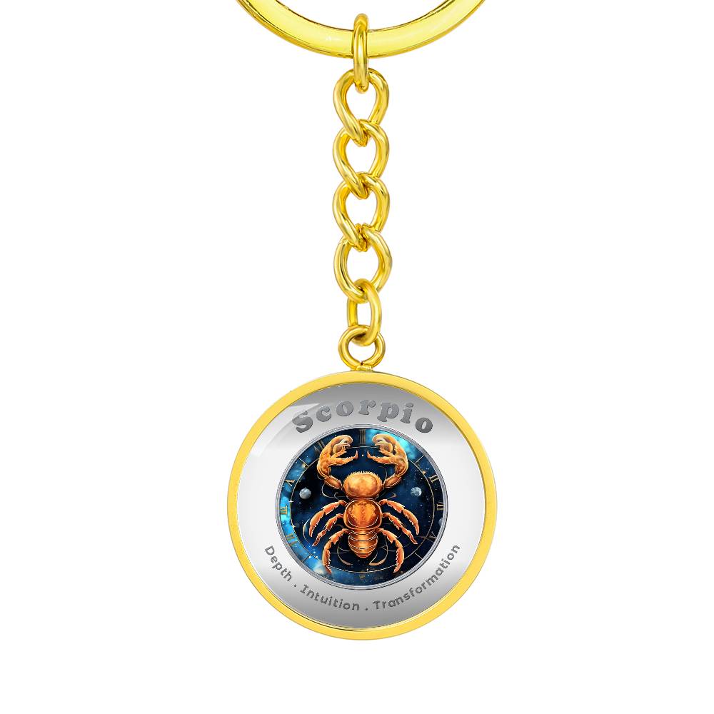 Scorpio - Affirmation Keychain - More Than CharmsMore Than Charms
