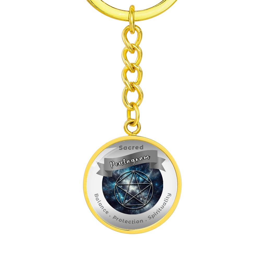 Pentagram - Affirmation Keychain - More Than CharmsMore Than Charms