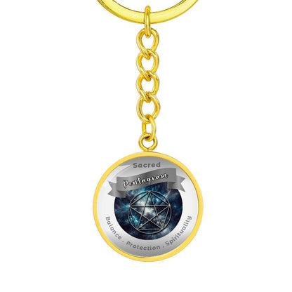 Pentagram - Affirmation Keychain - More Than CharmsMore Than Charms