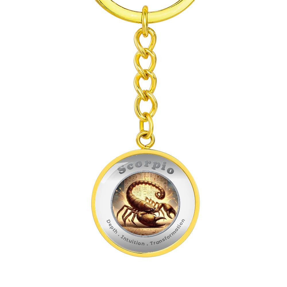 Scorpio - Affirmation Keychain - More Than CharmsMore Than Charms