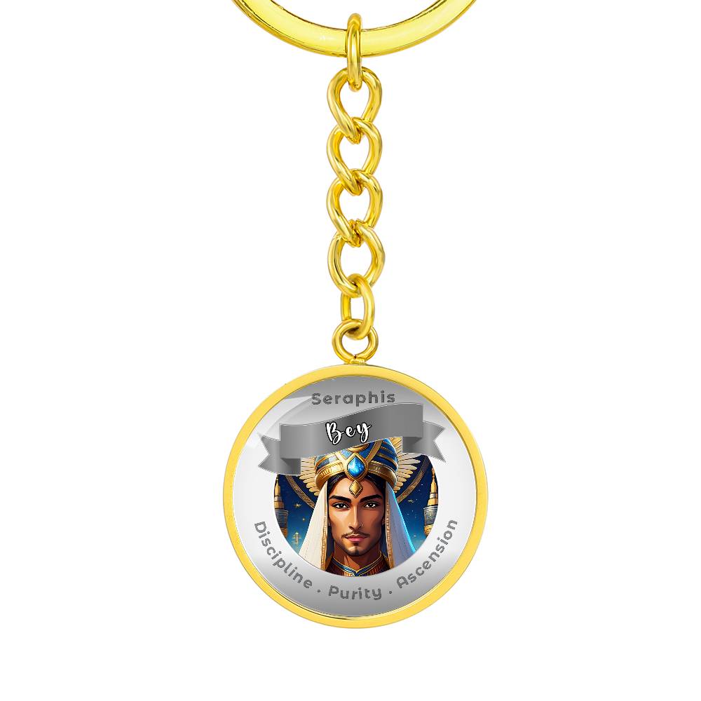 Seraphis Bay - Affirmation Keychain For Discipline, Purity & Ascension - More Than CharmsMore Than Charms
