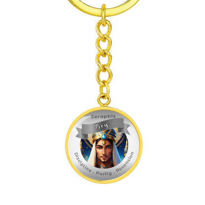 Seraphis Bay - Affirmation Keychain For Discipline, Purity & Ascension - More Than CharmsMore Than Charms