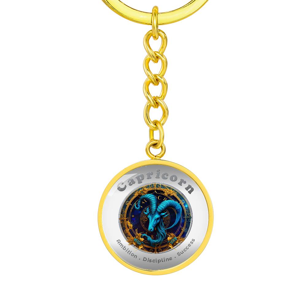 Capricorn - Affirmation Keychain - More Than CharmsMore Than Charms