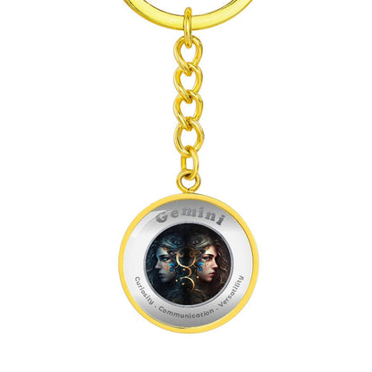 Gemini - Affirmation Keychain - More Than CharmsMore Than Charms