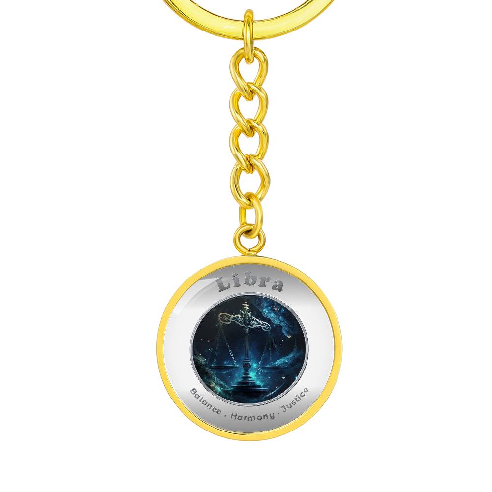 Libra - Affirmation Keychain - More Than CharmsMore Than Charms