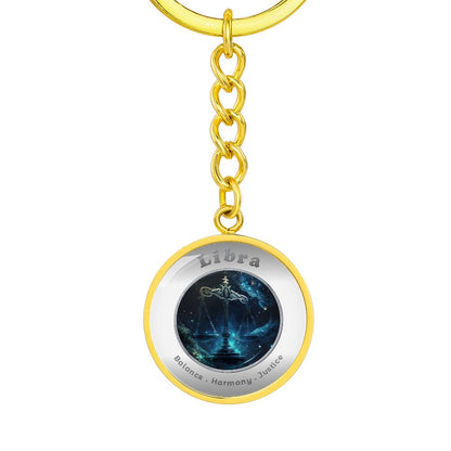 Libra - Affirmation Keychain - More Than CharmsMore Than Charms