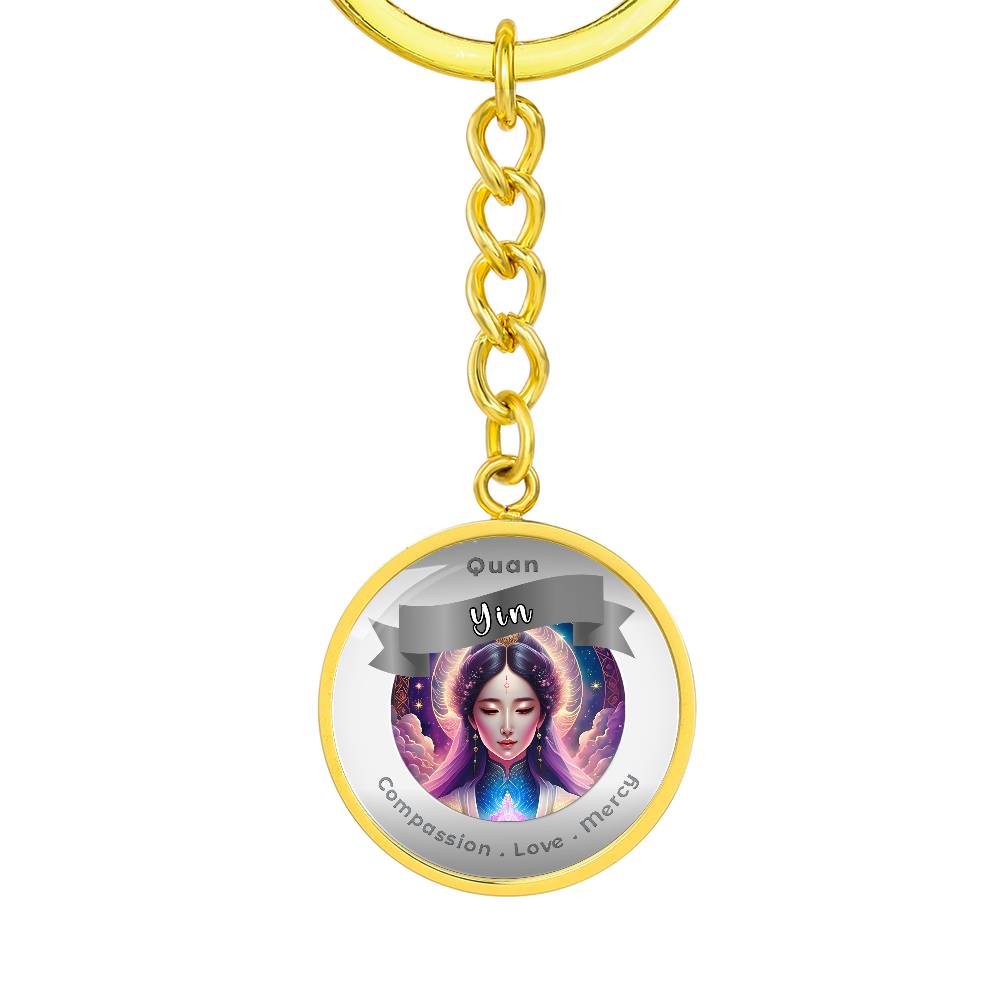 Quan Yin - Affirmation Pendant for Compassion Love Mercy- More Than CharmsMore Than Charms