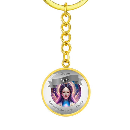 Quan Yin - Affirmation Pendant for Compassion Love Mercy- More Than CharmsMore Than Charms