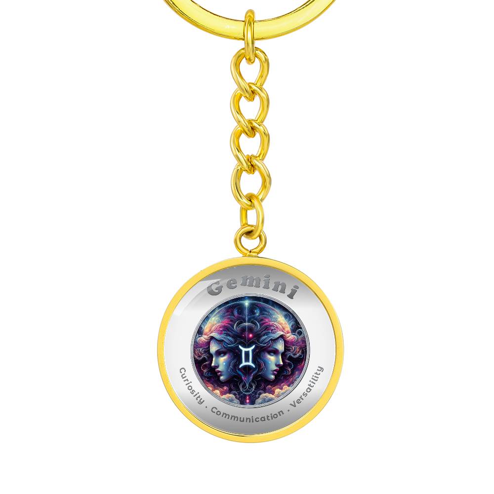 Gemini - Affirmation Keychain - More Than CharmsMore Than Charms